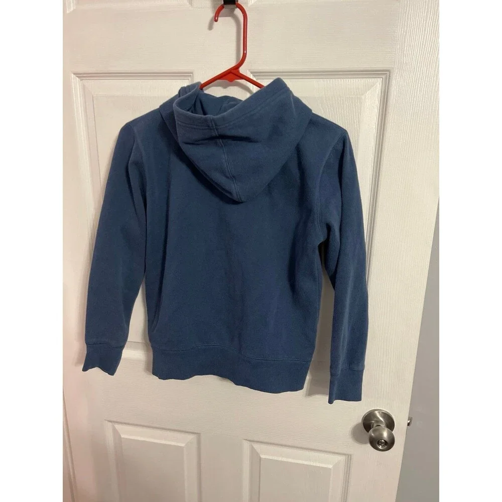 Converse All Star Full Zip Hoodie Blue Size M (10-12)